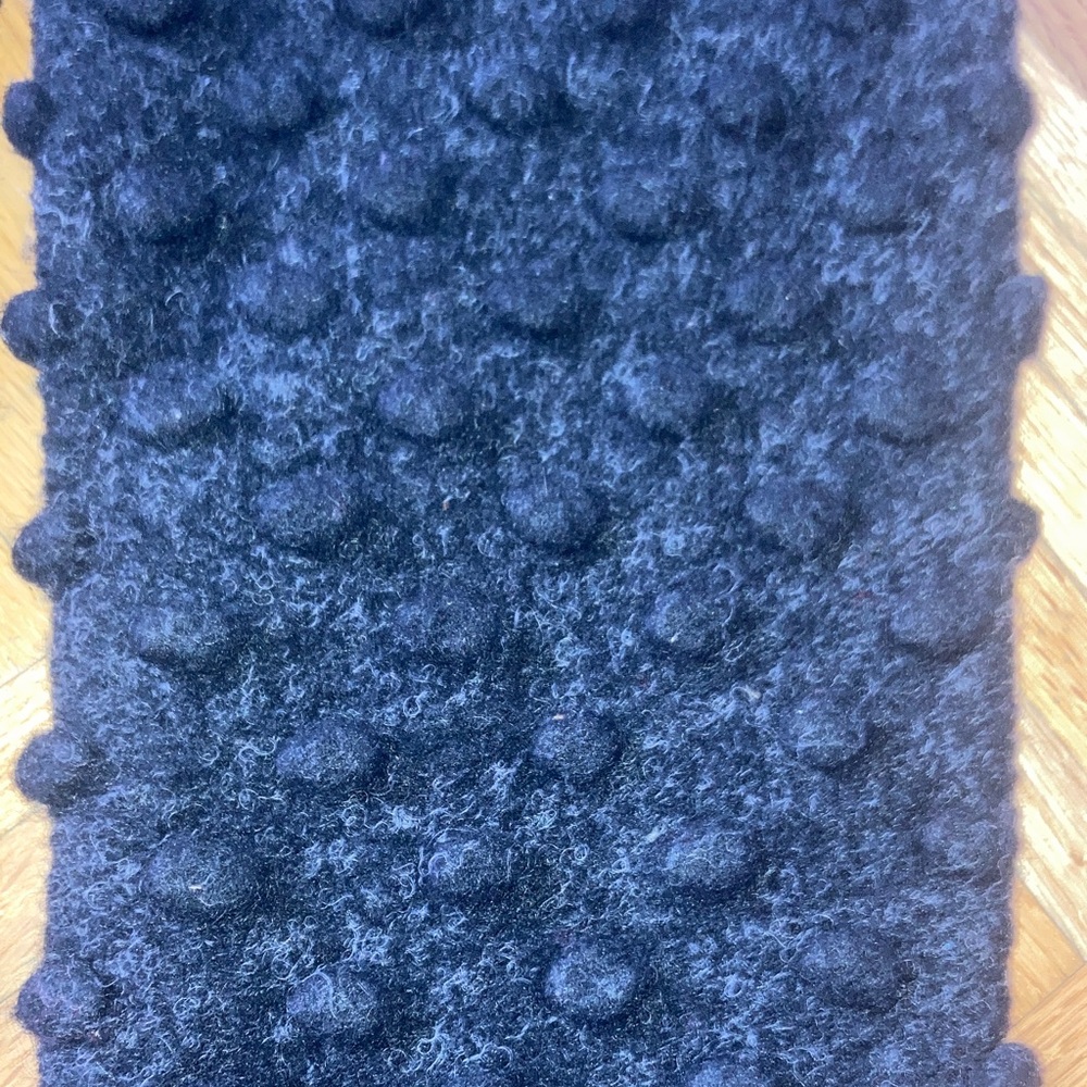 Bellanatur Wool Black Textures Leg Warmers NWOT - Picture 4 of 4